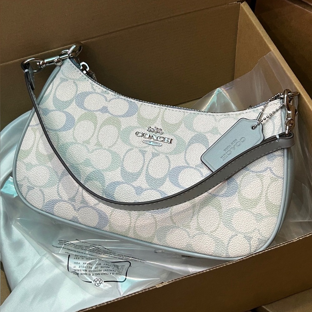 Coach Gradient Blue Crossbody Bag - Picture 2 of 10